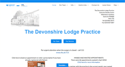 Desktop Screenshot of devonshirelodge.co.uk
